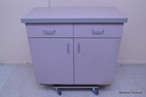 DENTAL MEDICAL LABORATORY WOODEN CABINET 37.5”X18”X36.5