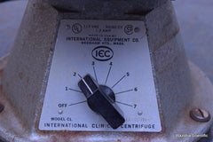IEC CLINICAL CENTRIFUGE S/N 66497M-2 WITH ROTOR