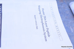 C.B.S HUNTER THIN LAYER PEPTIDE MAPPING ELECTROPHORESIS SYSTEM HTLE-7000