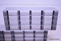 2 STAINLESS STEEL LABORATORY CRYO STORAGE FREEZER RACK