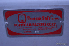 THERMO SAFE BRAND INSULATED POLYFOAM PACKERS MODEL 303