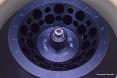 BECKMAN MICROFUGE LITE LABORATORY CENTRIFUGE CAT. 365606 WITH ROTOR F1802