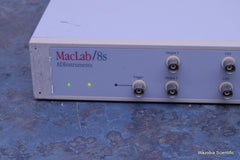 ADINSTRUMENTS MACLAB/8S HIGH PERFORMANCE RECORDING UNIT DATA AQUISITION