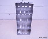 STAINLESS STEEL LABORATORY CRYO STORAGE FREEZER RACK