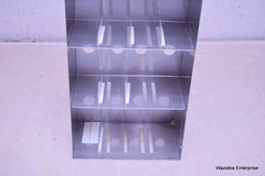 STAINLESS STEEL LABORATORY CRYO STORAGE FREEZER RACK