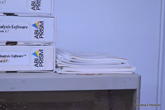 APPLIED BIOSYSTEMS ABI PRISM 3700 DNA ANALYZER WITH MANUALS