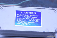 AUSTIN SCIETIFIC CO., INC. PUMP WITH G.E MODEL 5K184FX3440 MOTOR