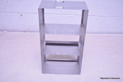 STAINLESS STEEL LABORATORY CRYO STORAGE FREEZER RACK