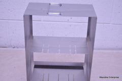 STAINLESS STEEL LABORATORY CRYO STORAGE FREEZER RACK