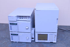 SHIMADZU HPLC SYSTEM LC-10AI SCL-10A VP FRC-10A DGU-20A 3