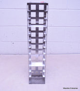STAINLESS STEEL LABORATORY CRYO STORAGE FREEZER RACK