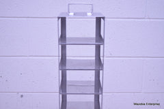 STAINLESS STEEL LABORATORY CRYO STORAGE FREEZER RACK