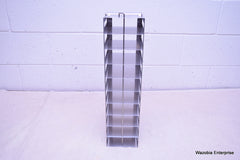 STAINLESS STEEL LABORATORY CRYO STORAGE FREEZER RACK