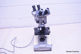 OLYMPUS BH- BHB MICROSCOPE DUAL HEAD 2 LIGHT SOURCE