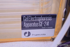 PHARMACIA GEL ELECTROPHORESIS APPARATUS GE-24