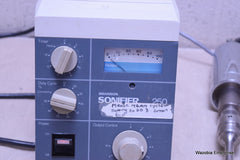 VWR SCIENTIFIC BRANSON SONIFIER 450 WITH PROBE