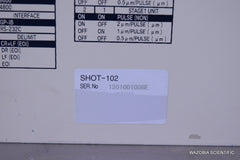 SIGMA KOKI STEPPING MOTOR DRIVE SHOT-102 TWO AXIS STAGE CONTROLLER