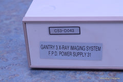 VARIAN GANTRY 3 X-RAY IMAGING SYSTEM F.P.D POWER SUPPLY 31 C53-D043