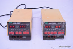 LOT OF 2 BIO RAD MODEL 1000/500 POWER SUPPLY