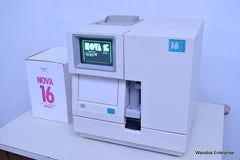 NOVA BIOMEDICAL ELECTROLYTE 16 ANALYZER MODEL NOVA 16