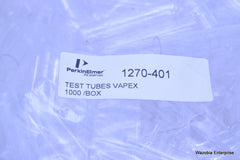 PERKIN ELMER TEST TUBES VAPEX 1270-401