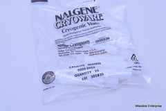 5000-0050 NALGENE CRYOWARE CRYOGENIC VIALS 5.0ML QTY 10