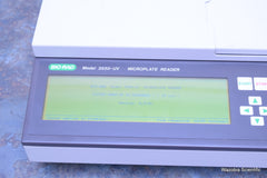 BIO-RAD MODEL 3550-UV MICROPLATE READER