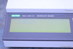 BIO-RAD MODEL 3550-UV MICROPLATE READER