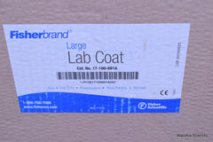 FISHER SCIENTIFIC FISHER BRAND LARGE LAB COAT 17-100-891A 30/CASE