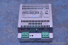NEMIC-LAMBDA NES 60-24 POWER SUPPLY INPUT 100-240V ~1.4A OUTPUT 24V-2.5A