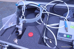 LUXTEC MICROLUX DLX SURGICAL VISION HEAD CAMERA HEADLIGHT SYSTEM 3085-NTSC