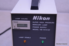 NIKON SUPER HIGH PRESSURE MERCURY LAMP POWER SUPPLY MODEL HB-10101AF
