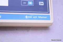 BECKMAN PH METER MODEL PHI-40 CAT NO. 123118