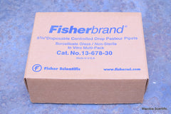 FISHER SCIENTIFIC FISHER BRAND 5 3/4" DISPOSABLE CONTROLLED PIPETS 13-678-30