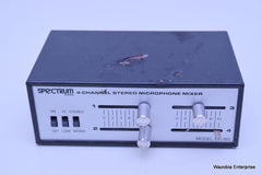 ARISTA SPECTRUM 4-CHANNEL STEREO MICROPHONE MIXER MODEL SA/60