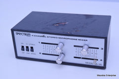 ARISTA SPECTRUM 4-CHANNEL STEREO MICROPHONE MIXER MODEL SA/60