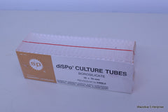 SP SCIENTIFIC PRODUCTS DISPO CULTURE TUBES BOROSILICATE 10 X 75 MM T1290-2