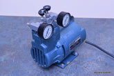 GELMAN LITTLE GIANT MODEL 13152 PRESSURE VACUUM PUMP 1725 RPM 1/12 HP