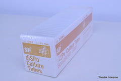 SP SCIENTIFIC PRODUCTS DISPO CULTURE TUBES BOROSILICATE 10 X 75 MM T1290-2
