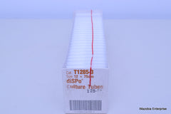 SP SCIENTIFIC PRODUCTS DISPO CULTURE TUBES BOROSILICATE 12 X 75 MM T1285-3