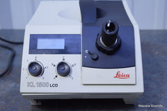 LEICA SCHOTT KL 1500 LCD FIBER OPTIC LIGHT SOURCE ILLUMINATOR