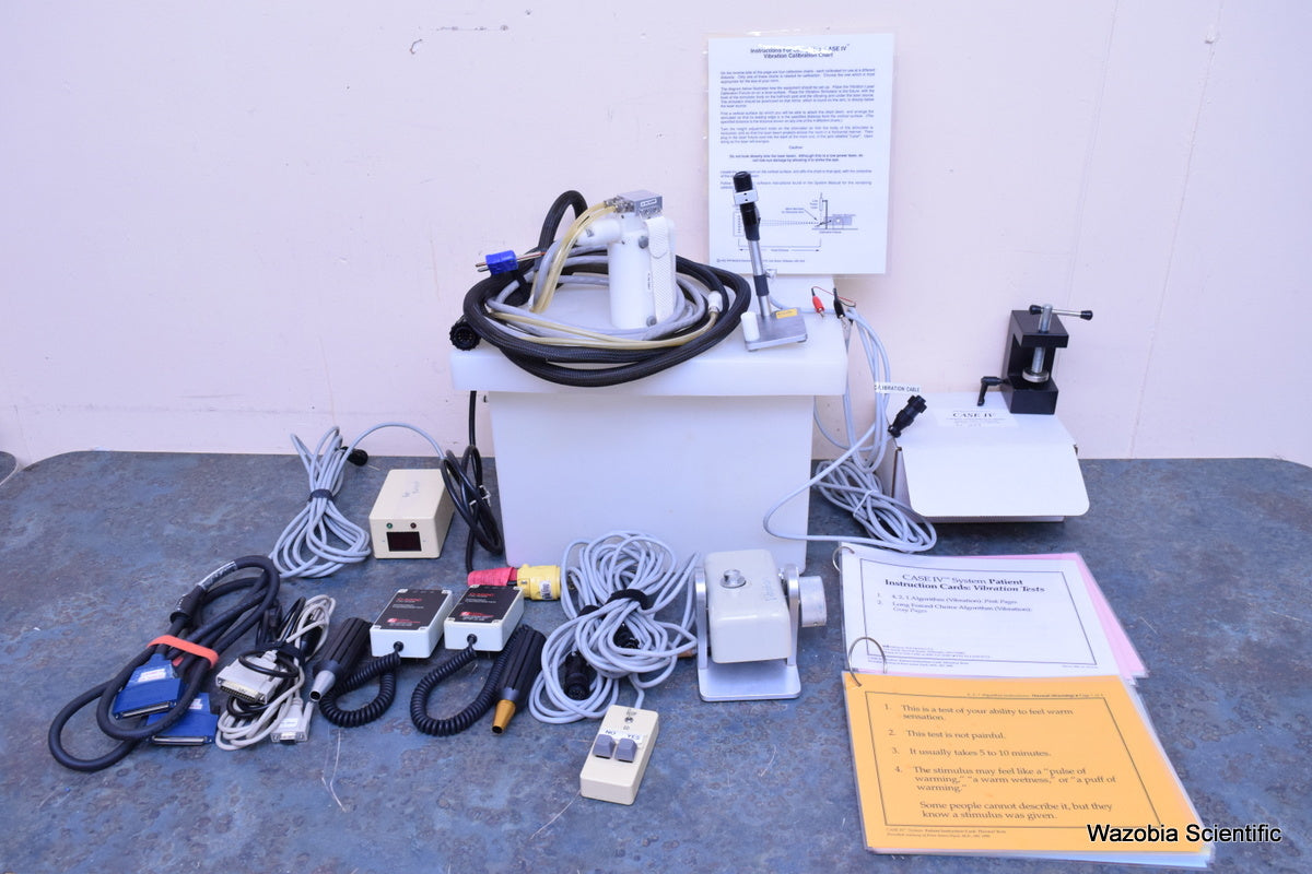 WR MEDICAL CASE IV SYSTEM LINEAR C-500C THERMOMETER VIBRATION STIMULAT WR MEDICAL CASE IV SYSTEM LINEAR C-500C THERMOMETER VIBRATION STIMULAT