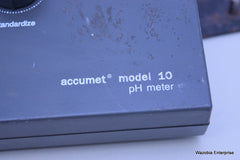 FISHER SCIENTIFIC ACCUMET pH-METER MODEL 10