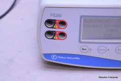 FISHER SCIENTIFIC ELECTROPHORESIS POWER SUPPLY MODEL FB200