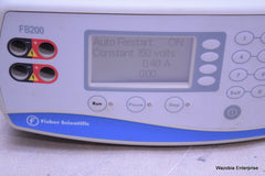 FISHER SCIENTIFIC ELECTROPHORESIS POWER SUPPLY MODEL FB200