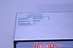 MOPEC BK200 ROTO-DRY LABORATORY SLIDE DRYER