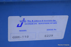 WM B JOHNSON & ASSOCIATES GEIGER METER W/PROBE HP-265 GSM-110