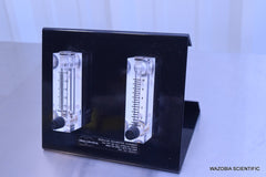 BILLUPS-ROTHENBERG MODULAR INCUBATOR CHAMBER DUAL FLOW METER GAUGE DFM-3002