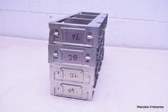 4 STAINLESS STEEL LABORATORY CRYO STORAGE FREEZER RACK