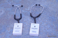 2 CARDIONICS HEARTMAN INFRARED STETHOPHONE 718-7040 320-0470D